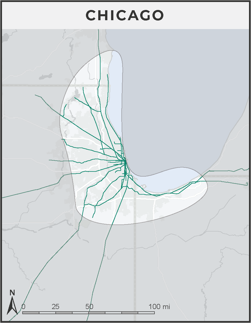 Chicago rail system