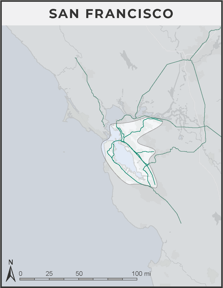 San Francisco rail system